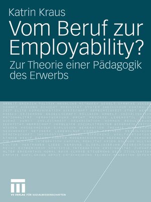 cover image of Vom Beruf zur Employability?